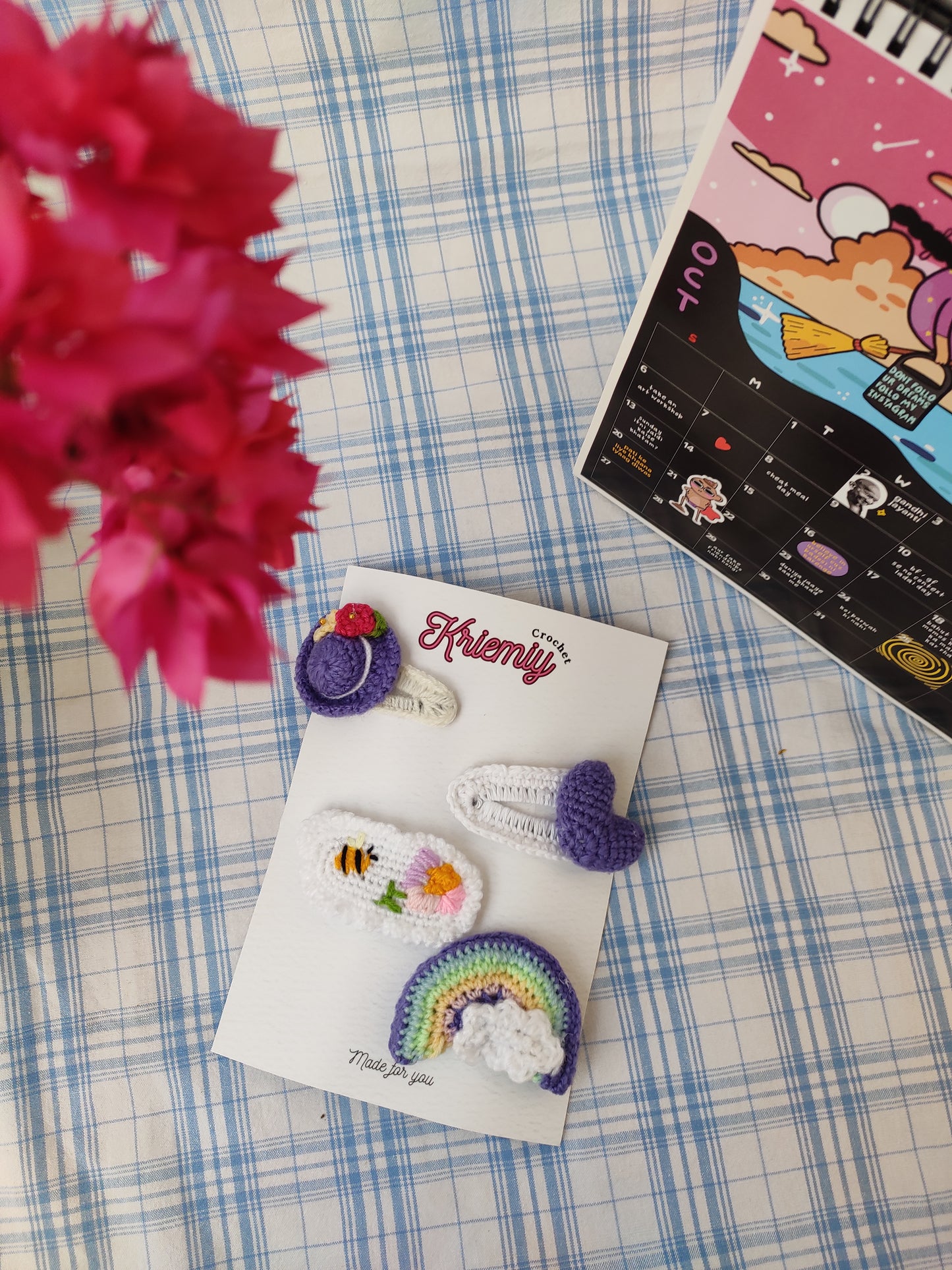 4 Set Hairclips