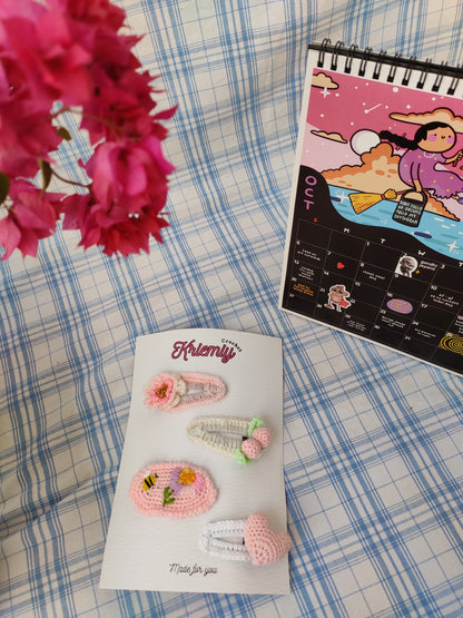 4 Set Hairclips